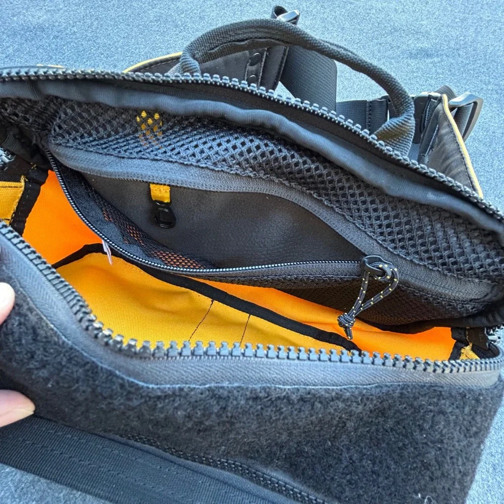 The North Face Explore BLT L Fanny Pack Yellow Black Waist Bag NF0A3KYH